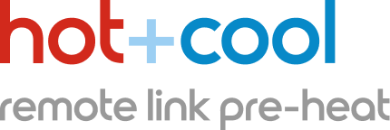 Dyson Hot+Cool Remote Link Pre-heat logo.
